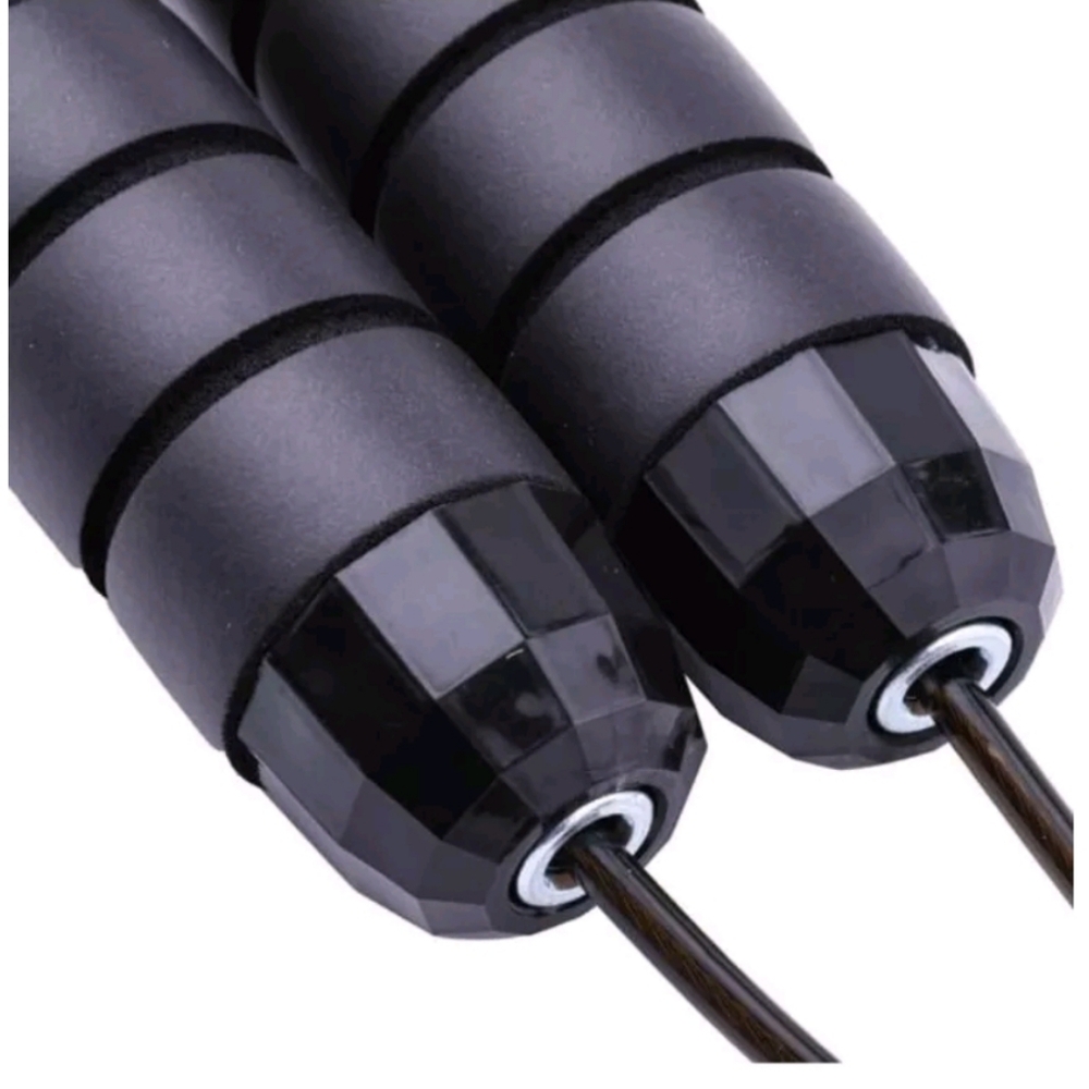 2 NEW Pro Tangle Free Jump Ropes  For Adult Gym Workouts - Picture 4 of 5